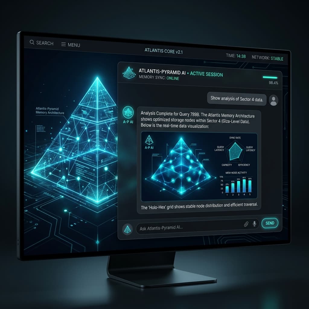 Atlantis OS Chat UI