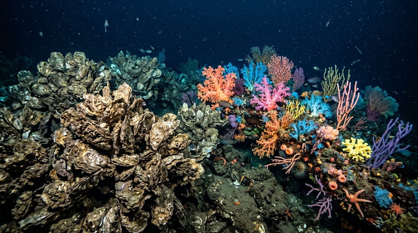 Deep Ocean Coral Reef