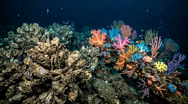 Deep Ocean Coral Reef